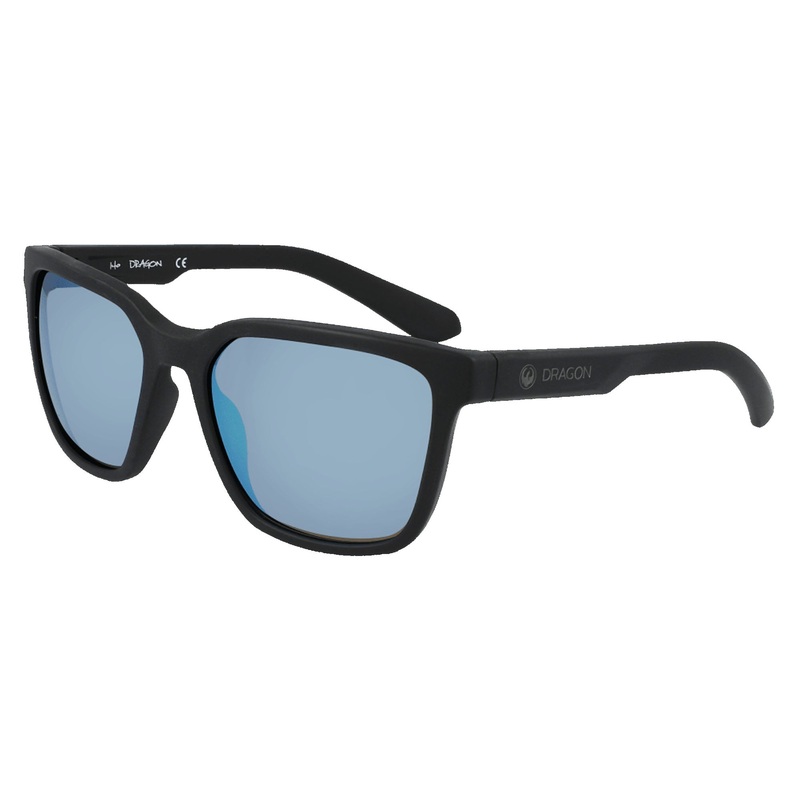 Dragon Burgee LL H2O Men’s Sunglasses – Black/Sky Blue Ion Polarized