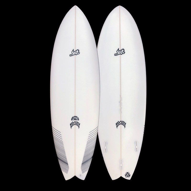 …LOST ROUND NOSE FISH 96 5’9″ PU FCS II 33.5L