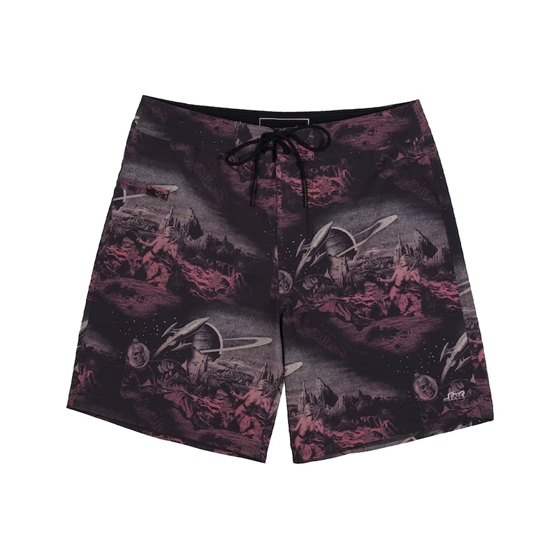 Lost Spacer 19″ Men’s Boardshorts – Black