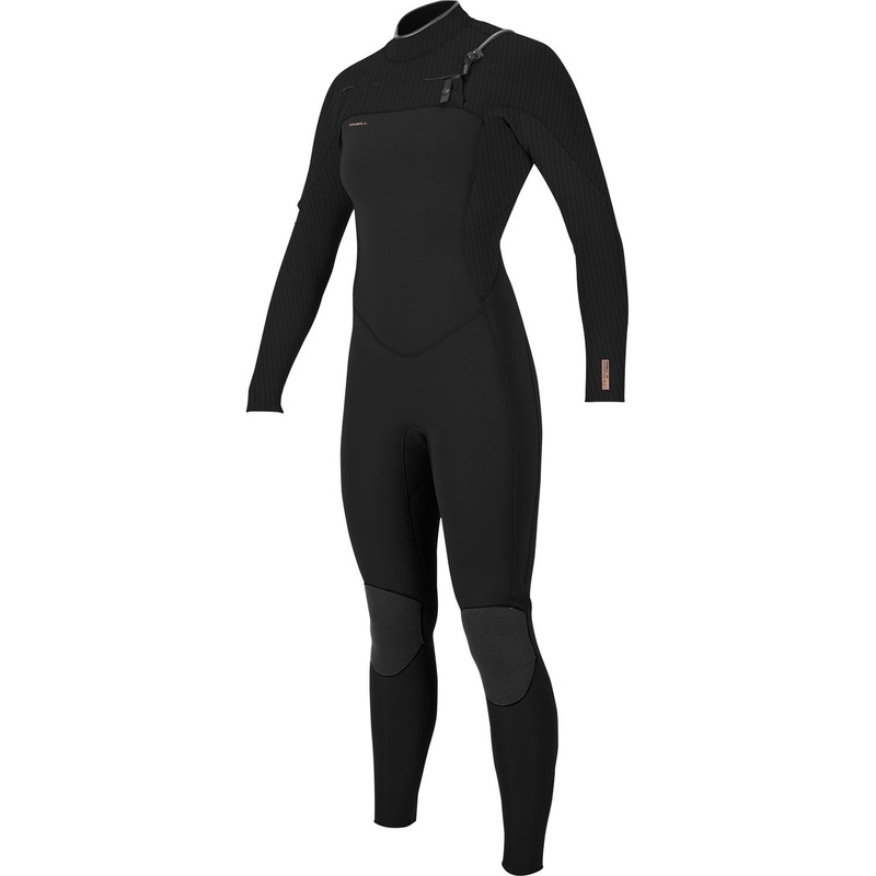 O’Neill Hyperfreak Women’s Wetsuit 3/2+ With Chest Zip In Black