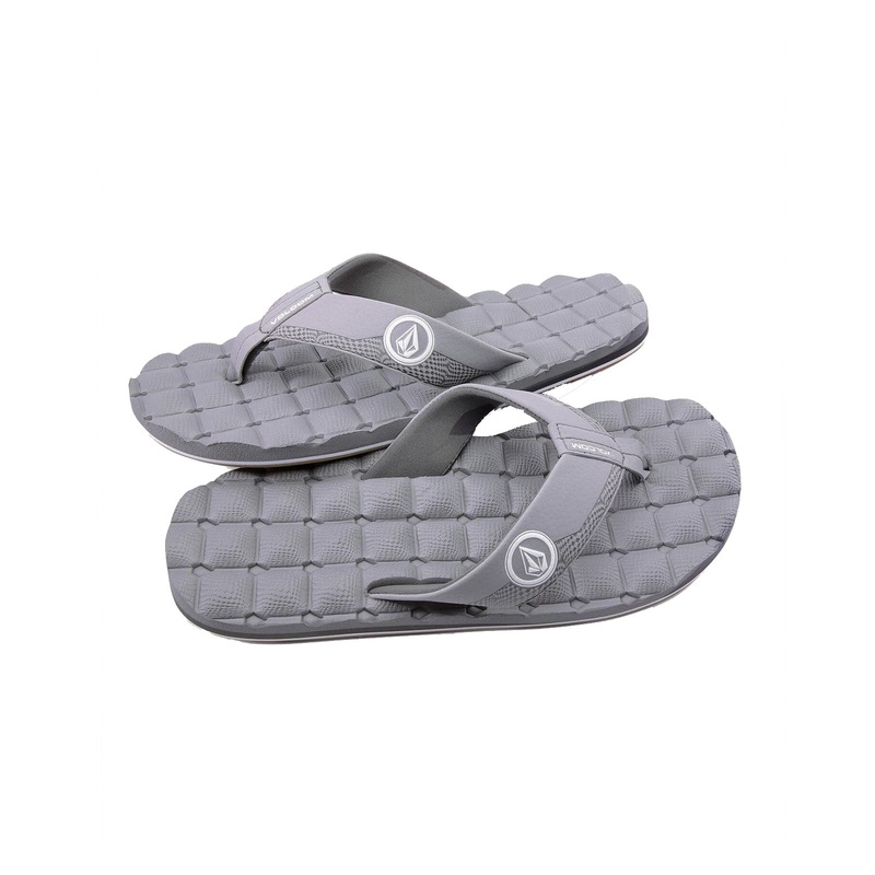 Volcom Recliner Men’s Sandals – Light Grey