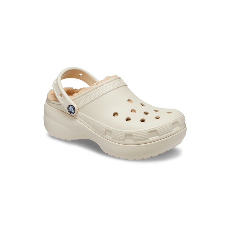 Crocs Classic Platform Lined Bone