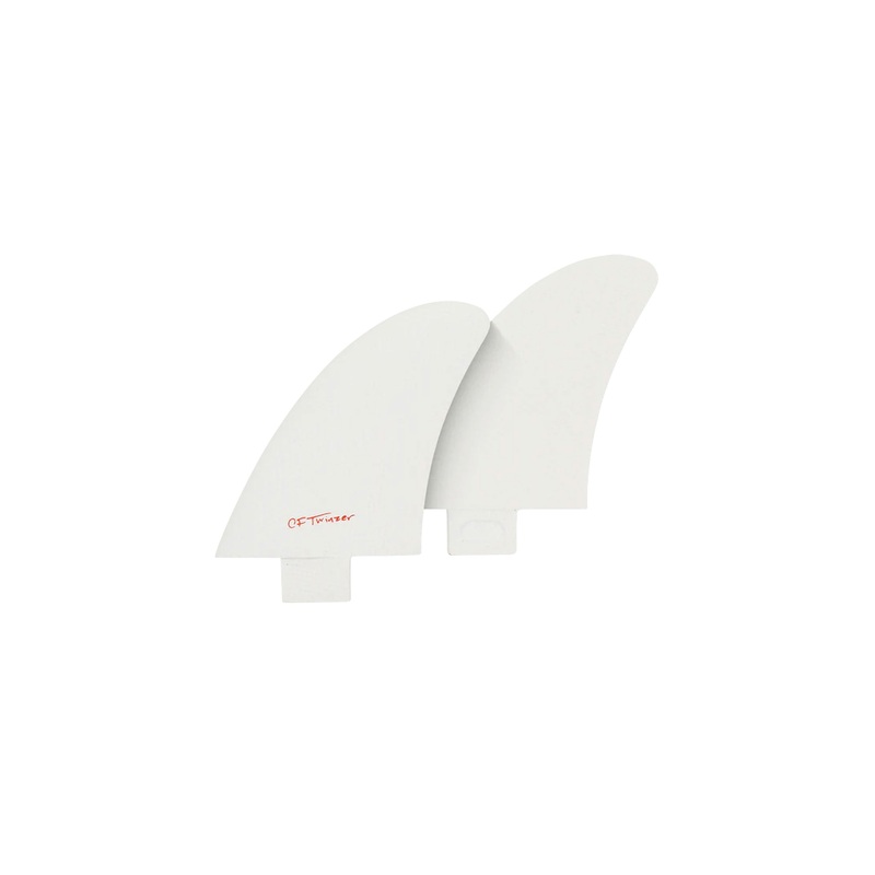 CAPTAIN FIN – CF TWINZER – WHITE – 2FINS
