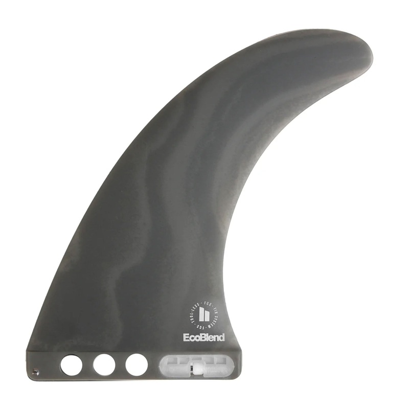 FCS II Connect Neo ECO Glass Longboard Fin – 8″/Smoke
