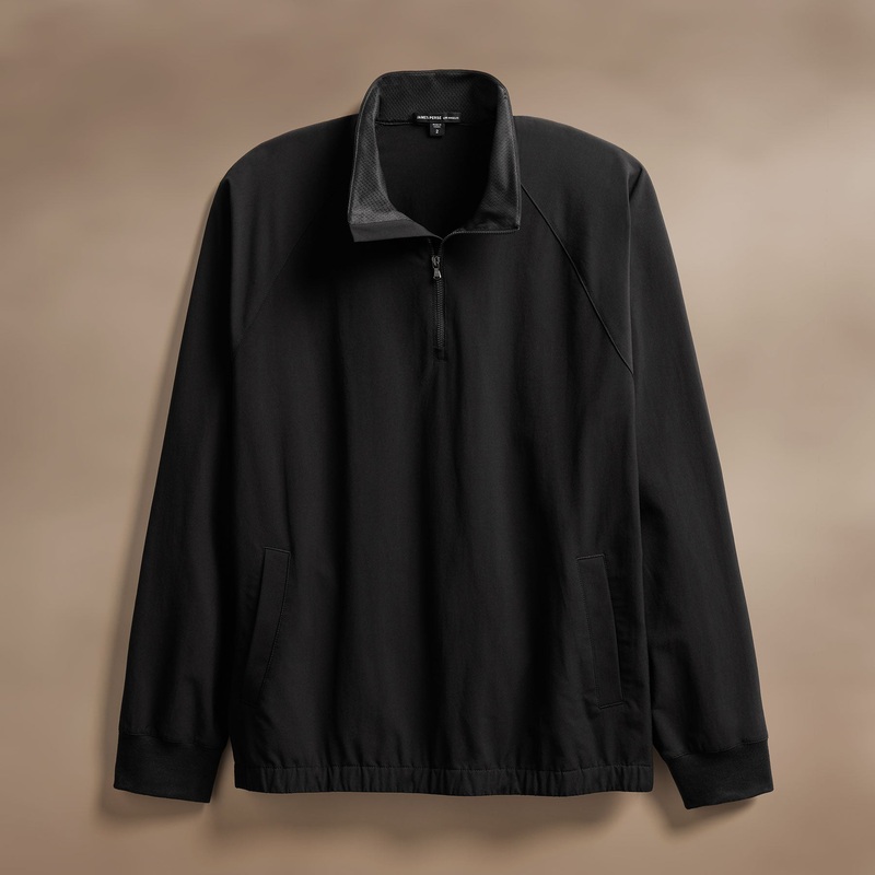 Performance Half Zip Shell – Black