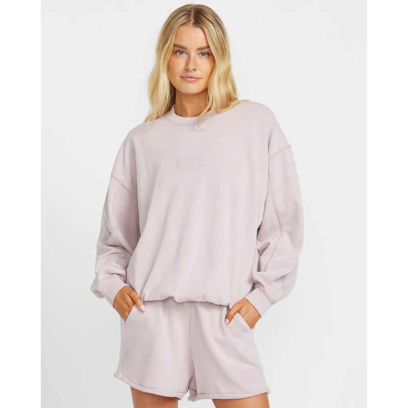 Billabong So Typical Kendal Crew Sweatshirt-Haze