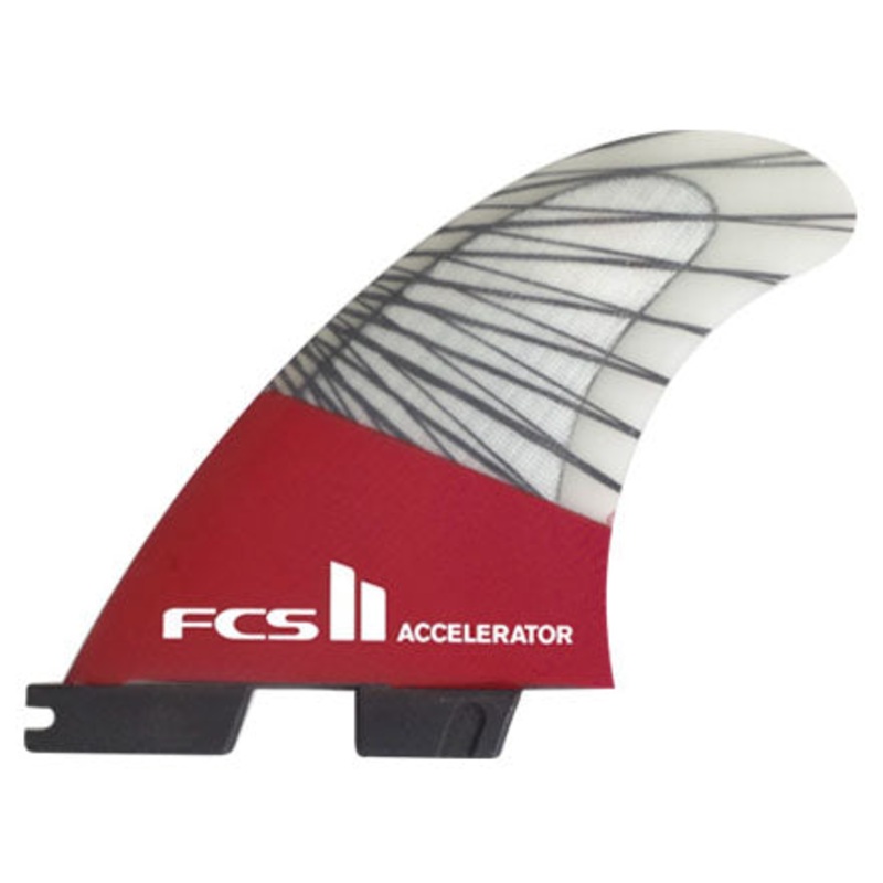 FCS II Accelerator PC Carbon Tri Fin Set – Medium