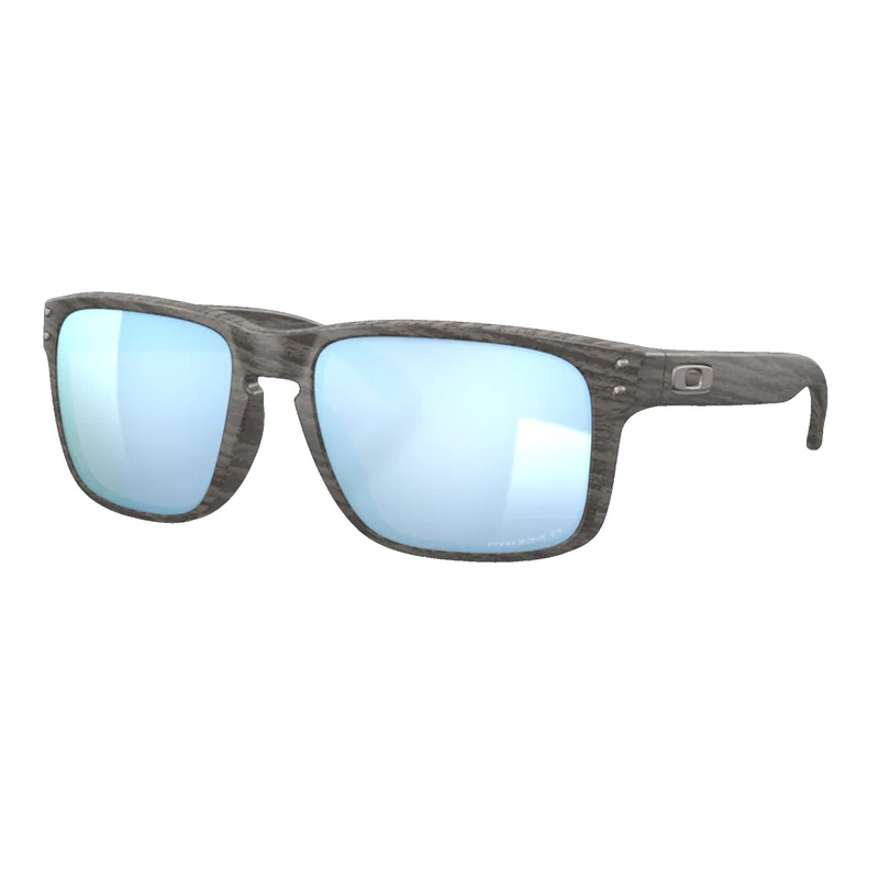 Oakley Holbrook XXL Men’s Sunglasses – Woodgrain/Prizm Deep Water Polarized