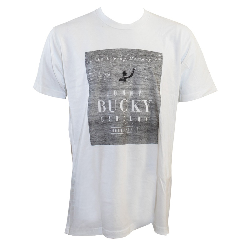 Surf Station Long Live Bucky Men’s S/S T-Shirt – White
