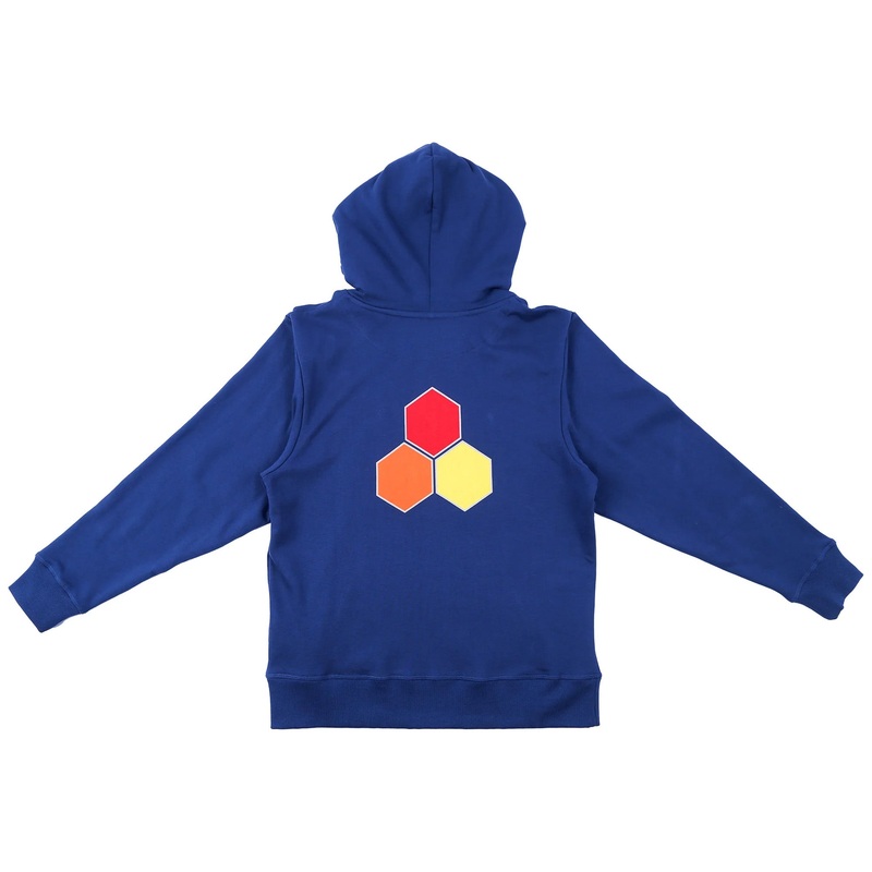 Channel Islands Classic Hex Youth Boy’s L/S Hoodie – Navy