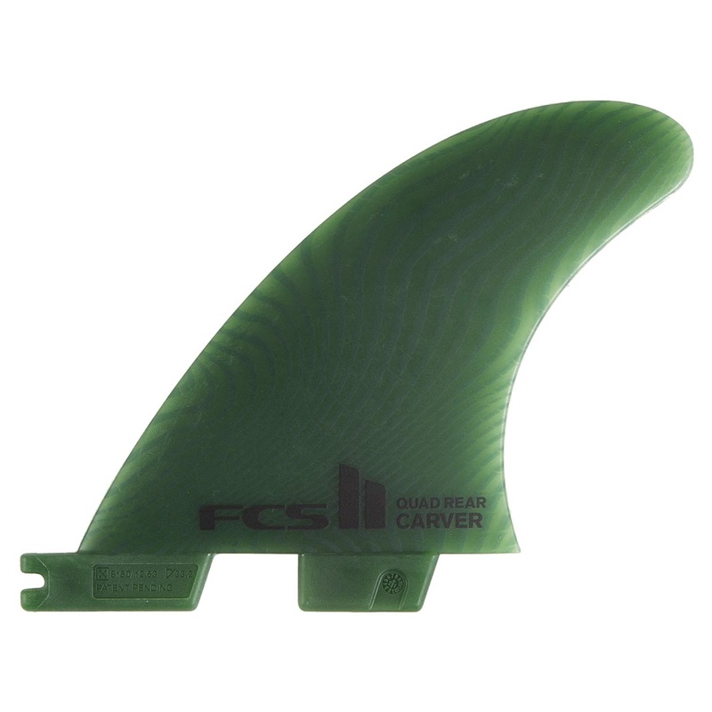 FCS II Carver Neo Glass Eco Quad Rears Fin Set – Medium