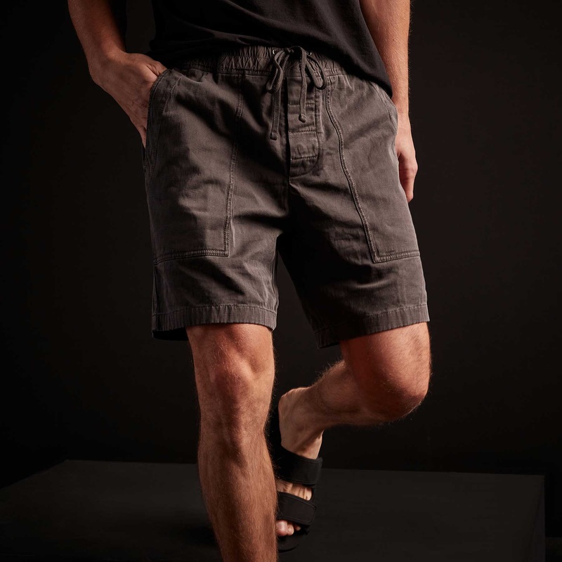 Army Cotton Slub Utility Short – Magma Pigment