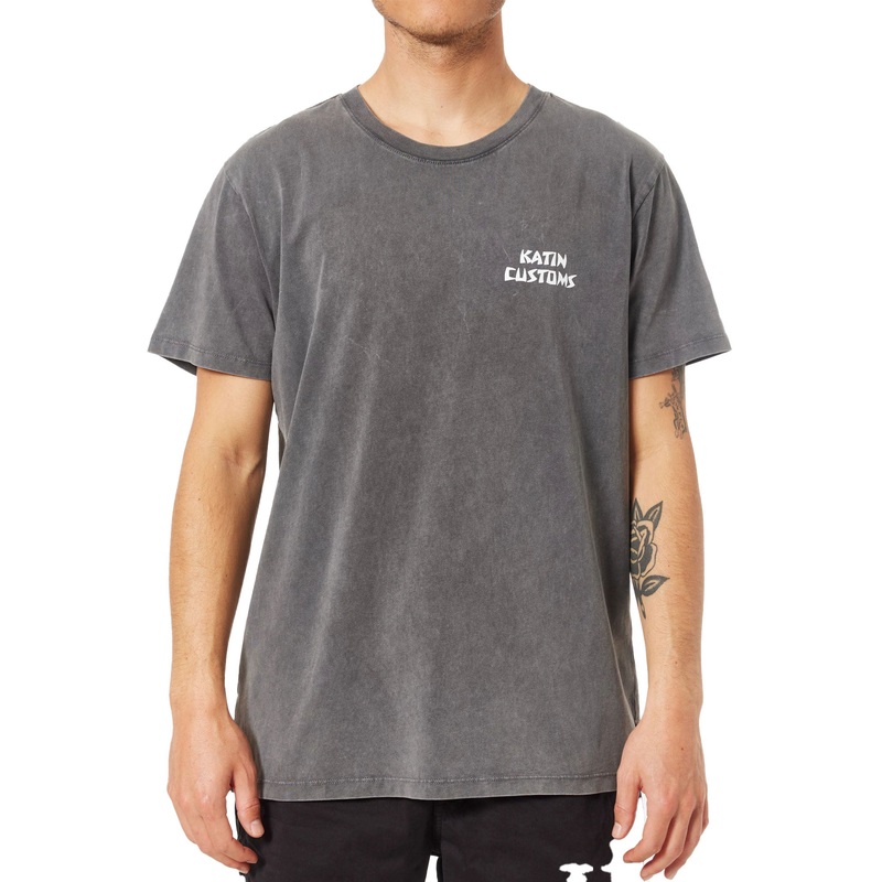 Katin Venice Men’s S/S T-Shirt – Black Sand Wash