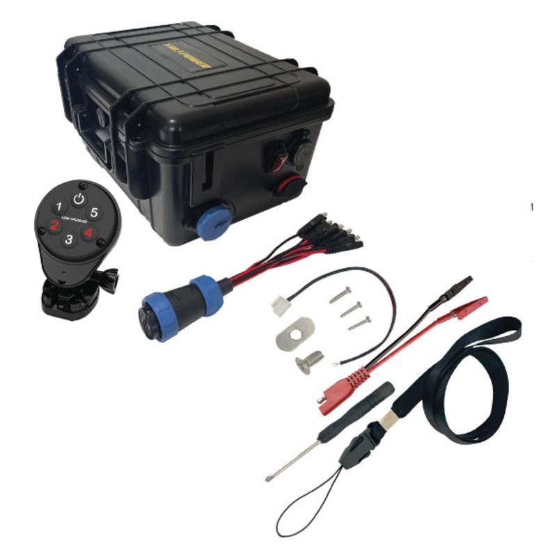 Yak Power Portable Power Station with 5 Circuit Wireless Digital Switching System