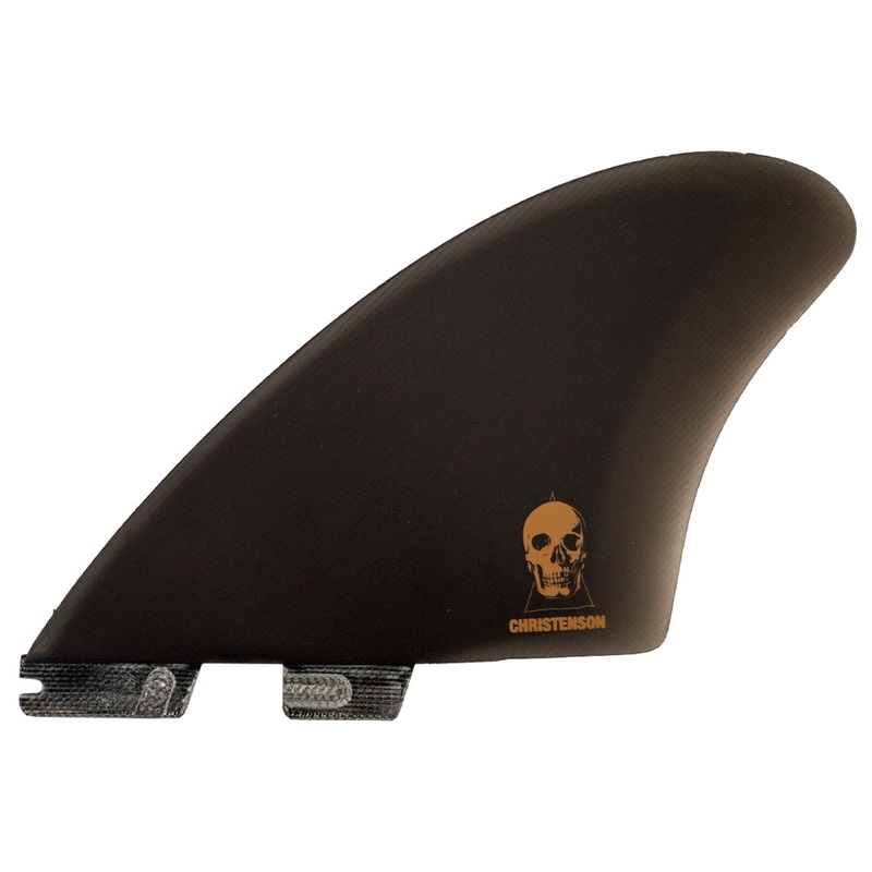 FCS II Christenson Keel Twin Surfboard Fins – Medium/Black