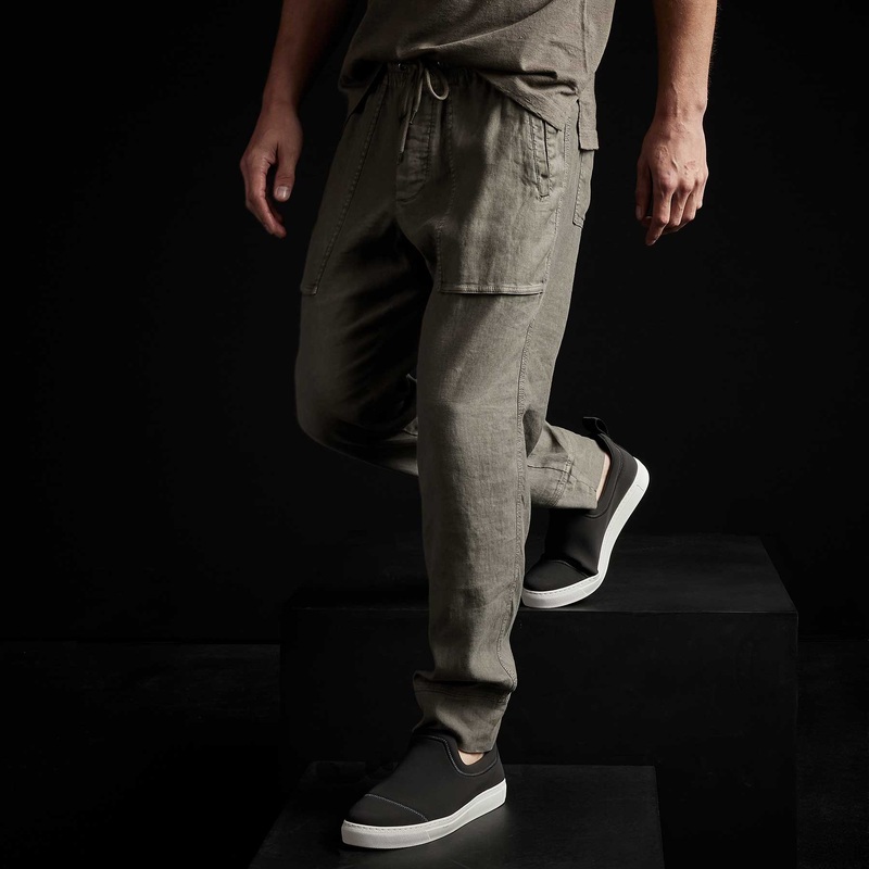 Patch Pocket Utility Pant – River Rock Pigment