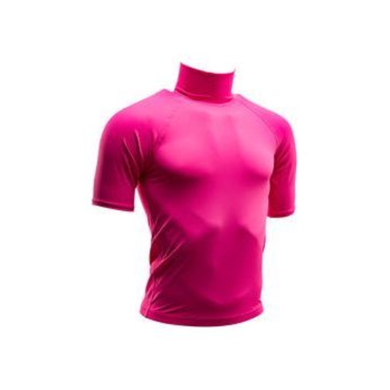 Tiki Adult Rash Vest SS With Logo – Pink