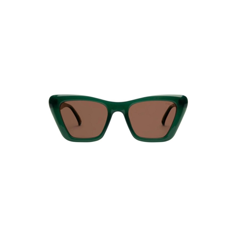 I-Sea Daisy Sunglasses Kale/Tangerine Polarized