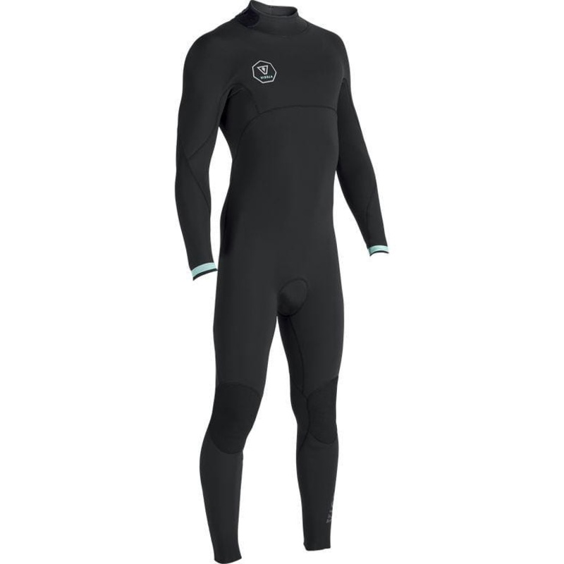 Vissla 7 Seas 4/3mm Back Zip Steamer – Black