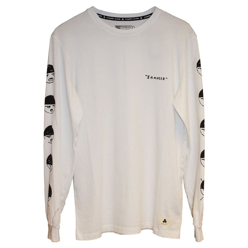 Channel Islands Long Sleeve Sampler Tee – White