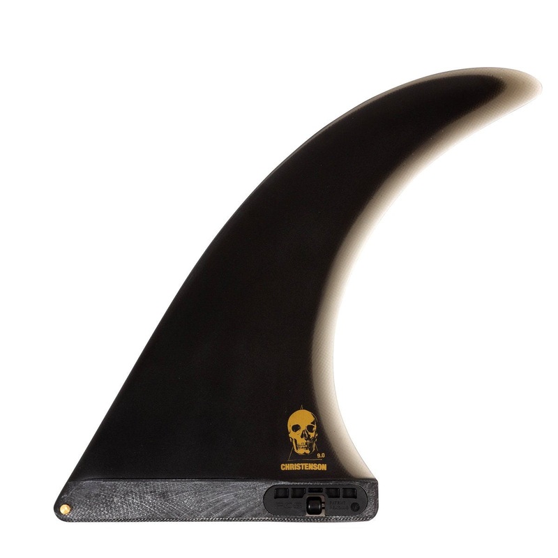 FCS Christenson PG Single Fin-Black-7.5″