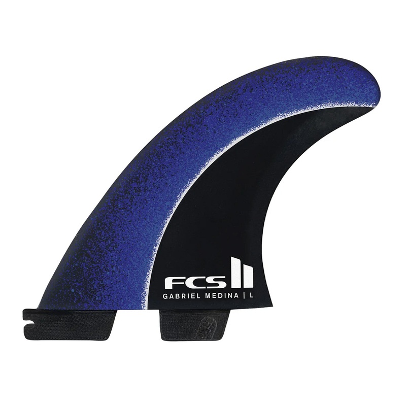 FCS II GM Aircore Performance Glass Tri Surfboard Fins – XLarge/Blue