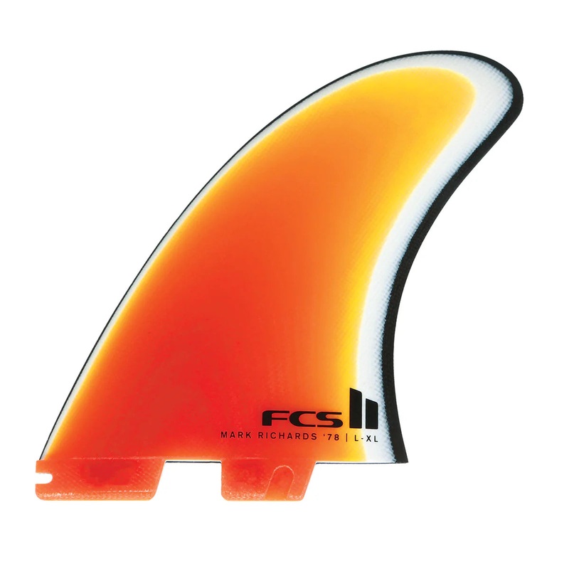 FCS II Mark Richards 78 L-XL Twin Fin Set – Dark Sunset