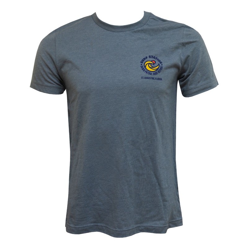 Surf Station Dawn Patrol Men’s S/S T-Shirt – Heather Slate