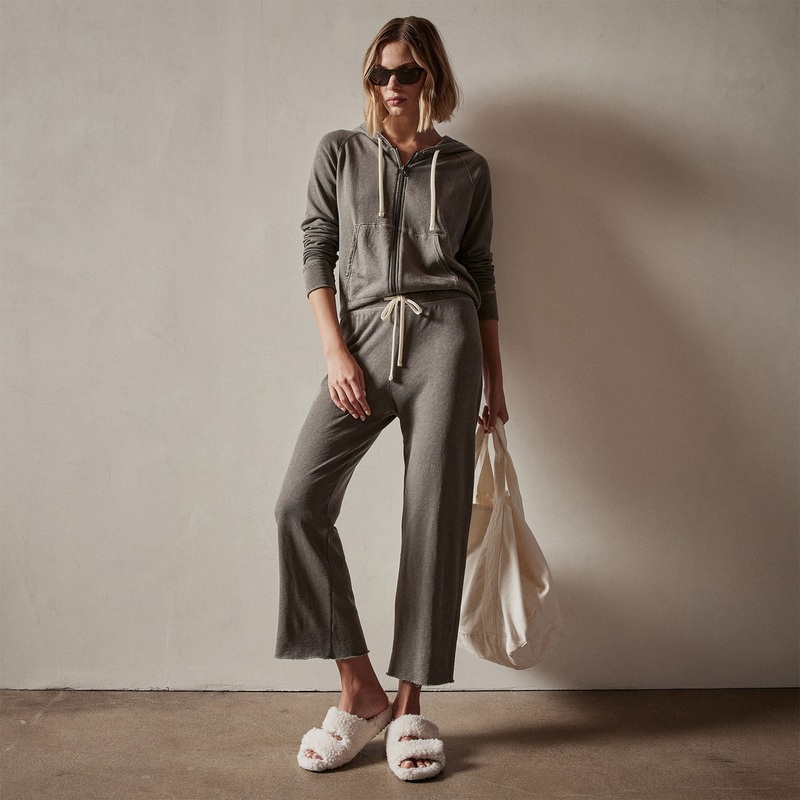 Vintage French Terry Cutoff Sweatpant – Burro Pigment