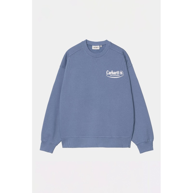 CARHARTT WIP – CATALOGUE SWEAT – BLUE IRIS