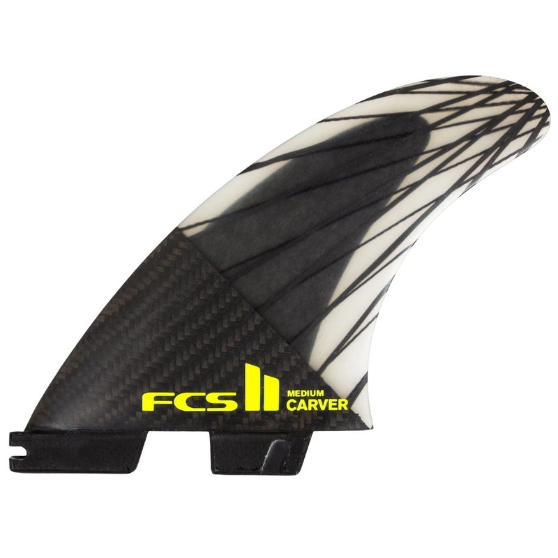 FCS II Carver PC Carbon Tri Fin Set – Medium