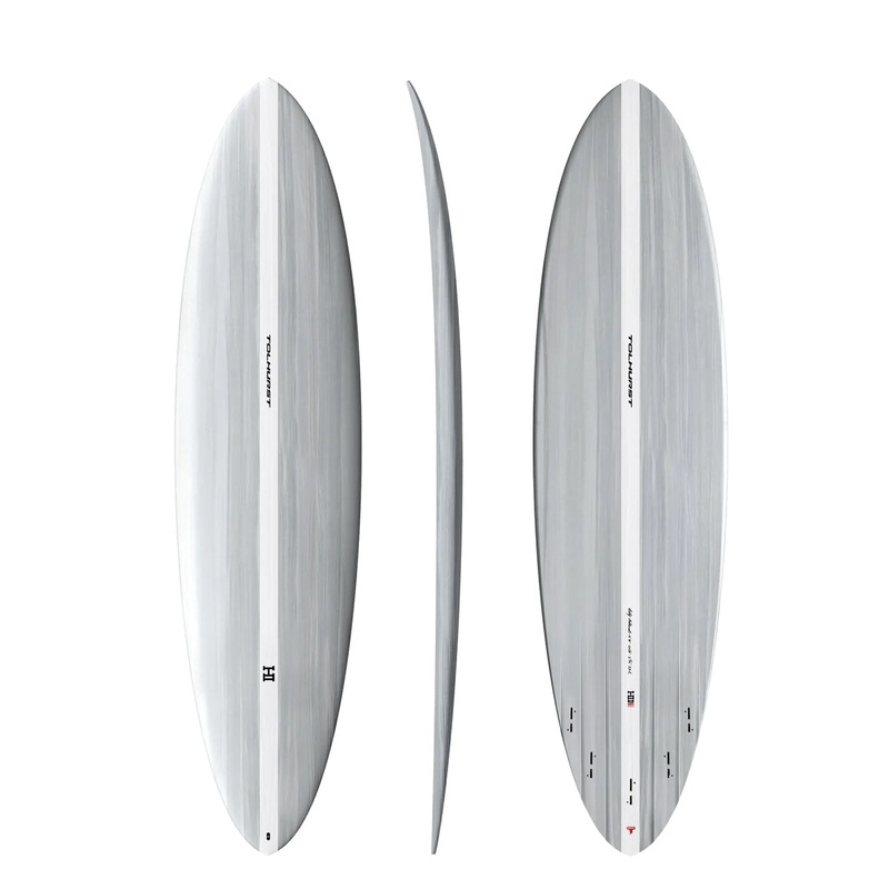 HARLEY INGLEBY | TOLHURST MID 6 THUNDERBOLT RED – CANDY WHITE 7’0″ 40.6L FCS II