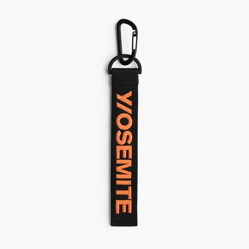 Y/OSEMITE Embroidered Pull Tab – Black
