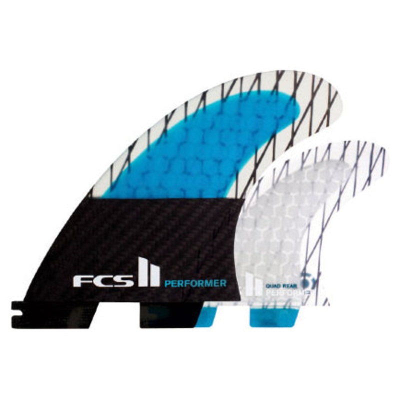 FCS II Performer PC Carbon Quad Fin Set – Large
