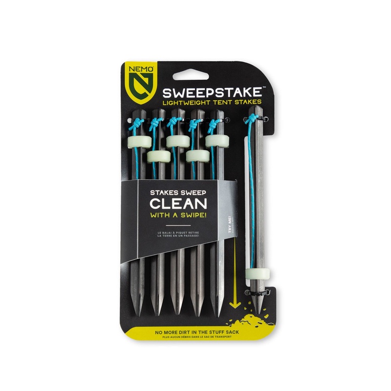 Nemo – Sweepstake Lightweight Tent Stakes (QTY6)