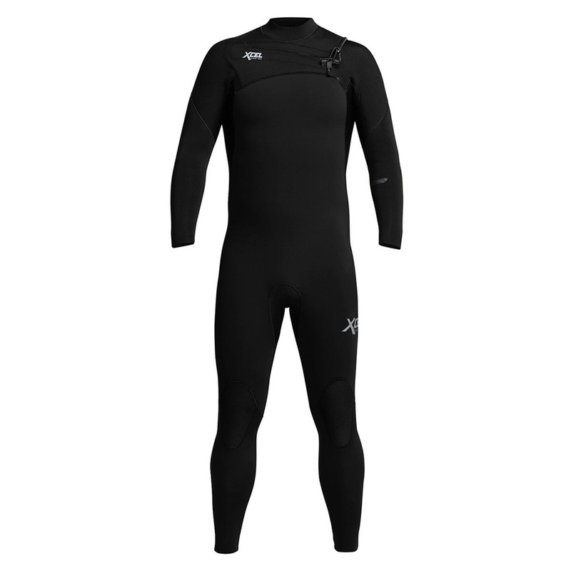 Xcel Comp 4/3mm Chest Zip Wetsuit – Black