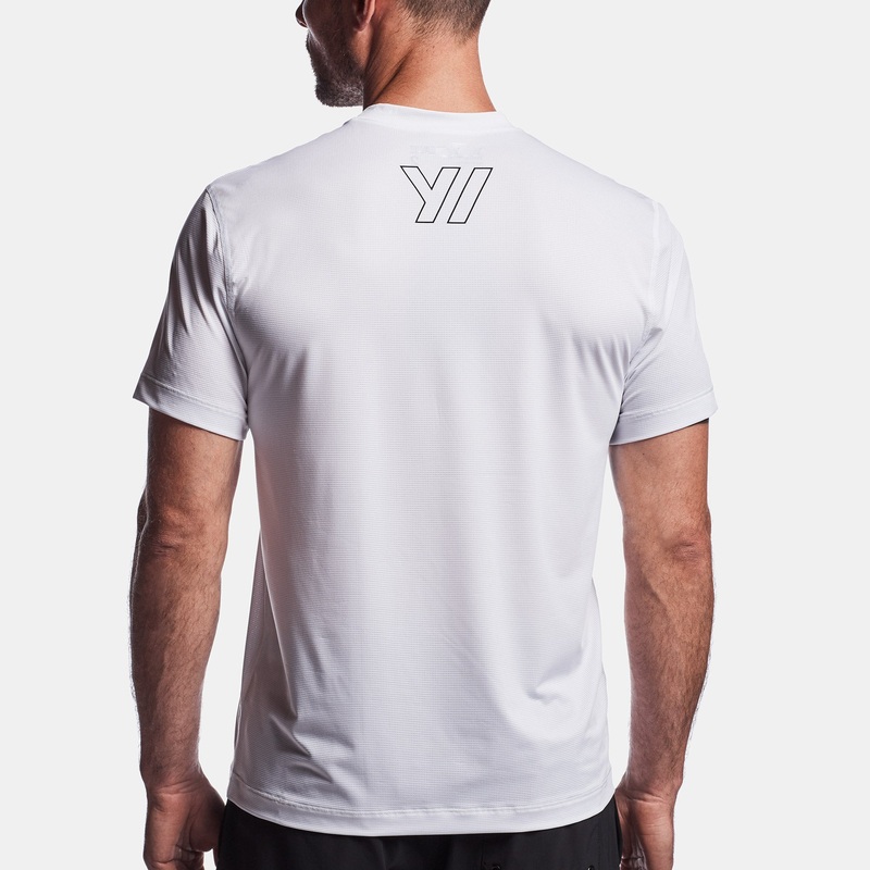 Y/OSEMITE Perforated Performance Tee – White