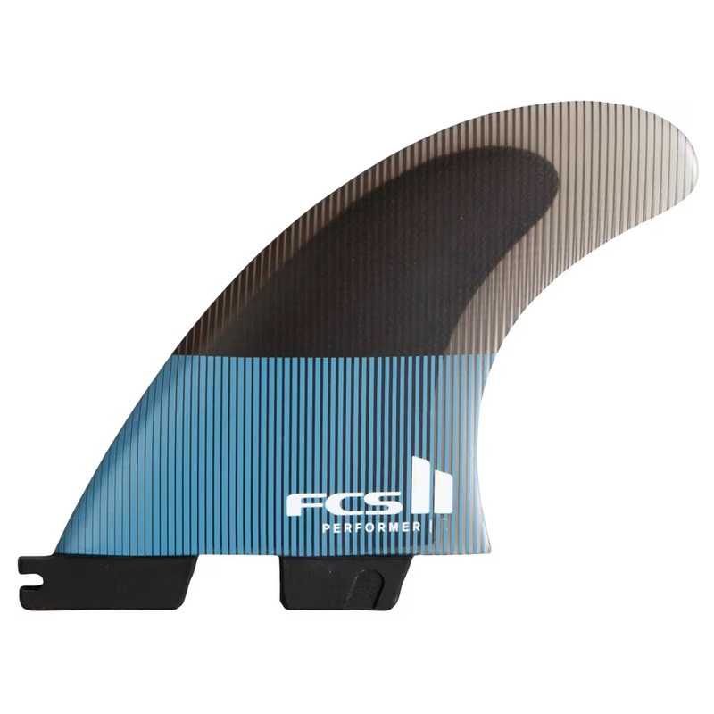 FCS II Performer Performance Core Quad Surfboard Fins – Large/Blue