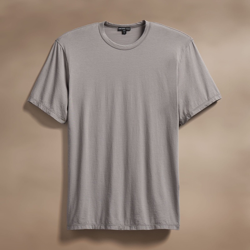 Luxe Lotus Jersey Tee – Wolf