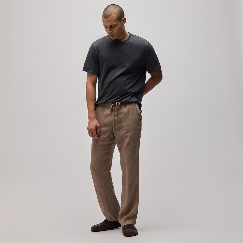 Relaxed Linen Pant – Cargo Pigment