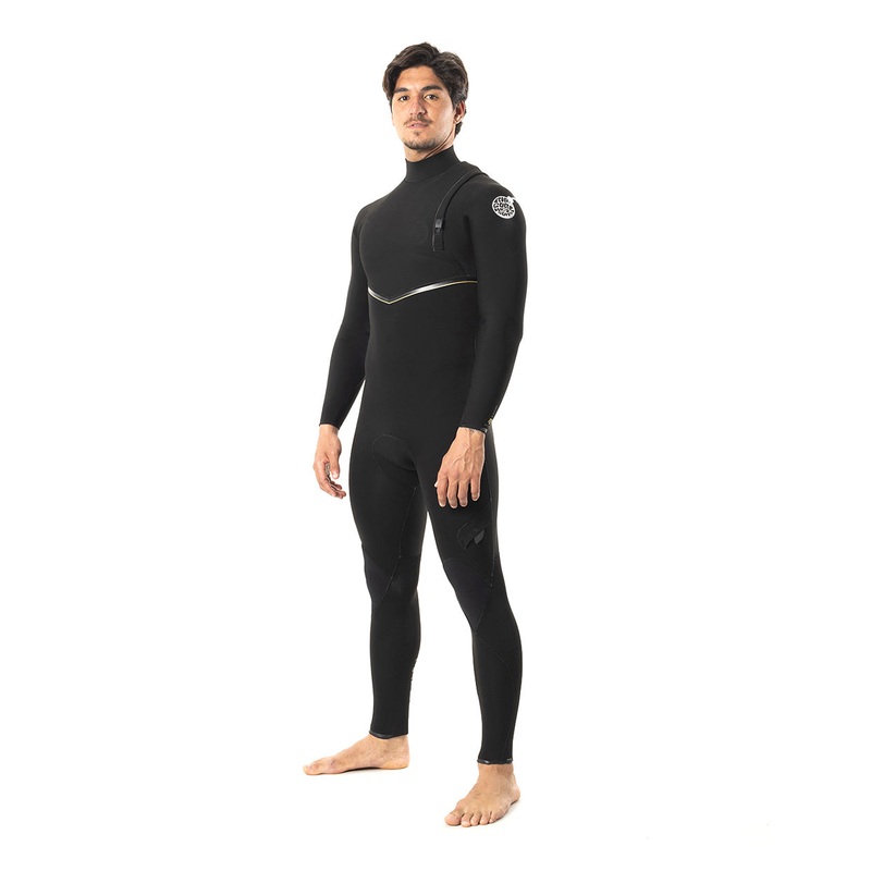 Rip Curl E Bomb 3/2mm Zip Free E7 Wetsuit Limited Edition- Black