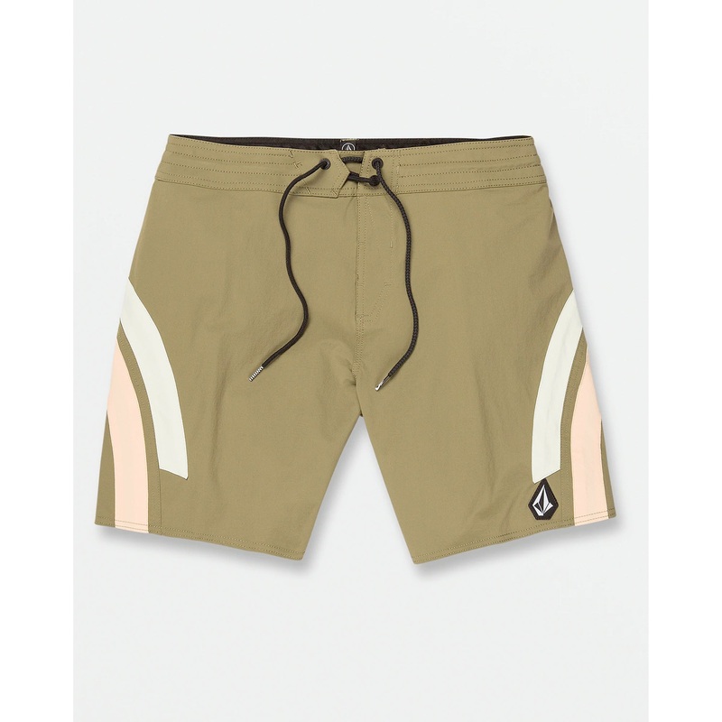 Volcom Arched Liberator 18″ Men’s Boardshorts – Olive