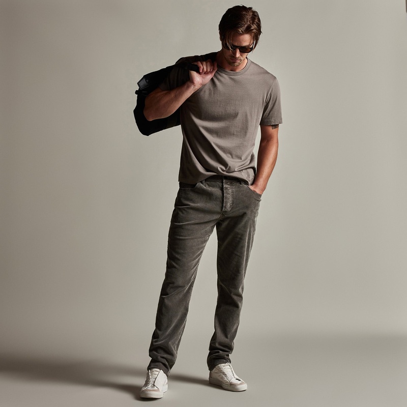 5 Pocket Corduroy Pant – Burro Pigment