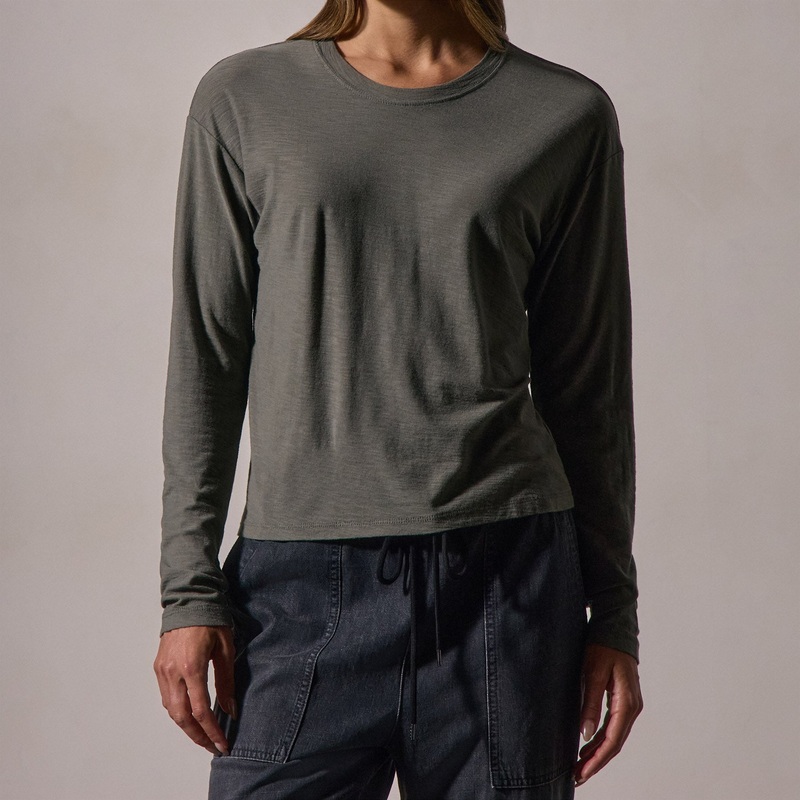 Boxy Long Sleeve Tee – Palm