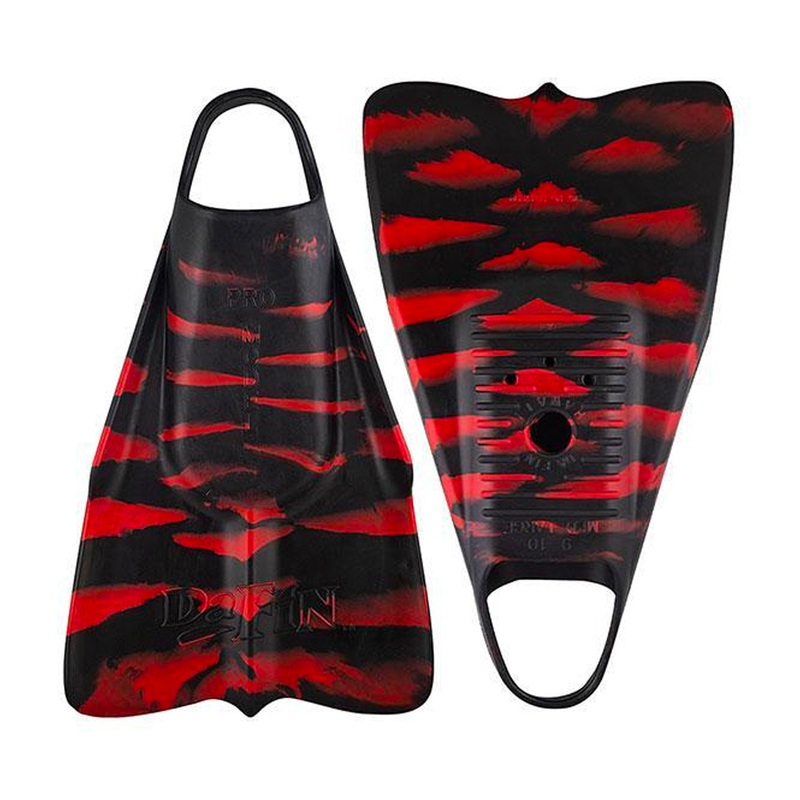 DaFin Pro Signature Zak Noyle Swim Fins – Black/Red