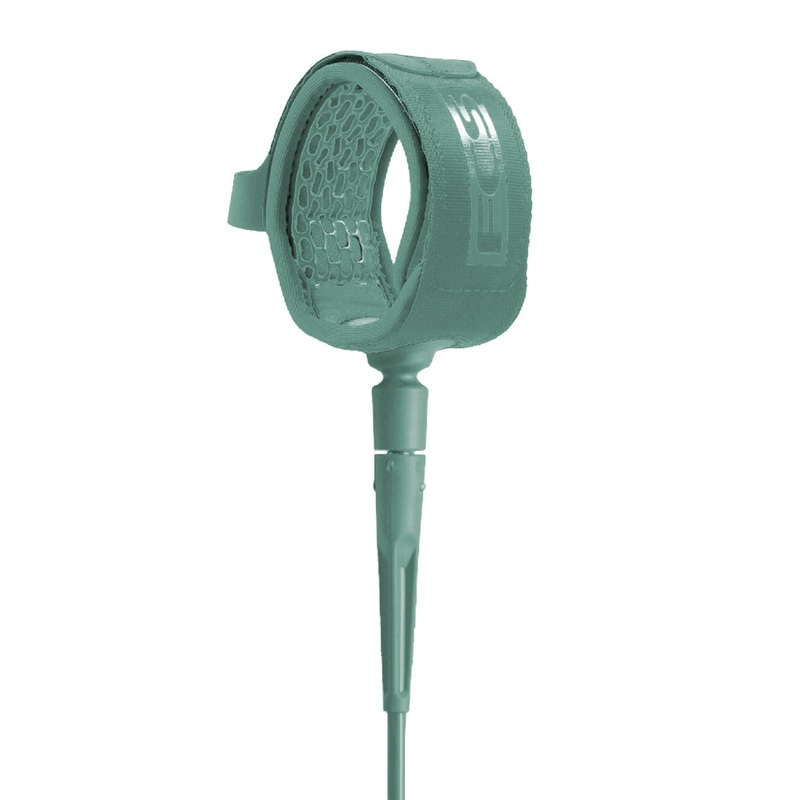 FCS All Round Essential Leash-Eco Green-7′ x 7mm