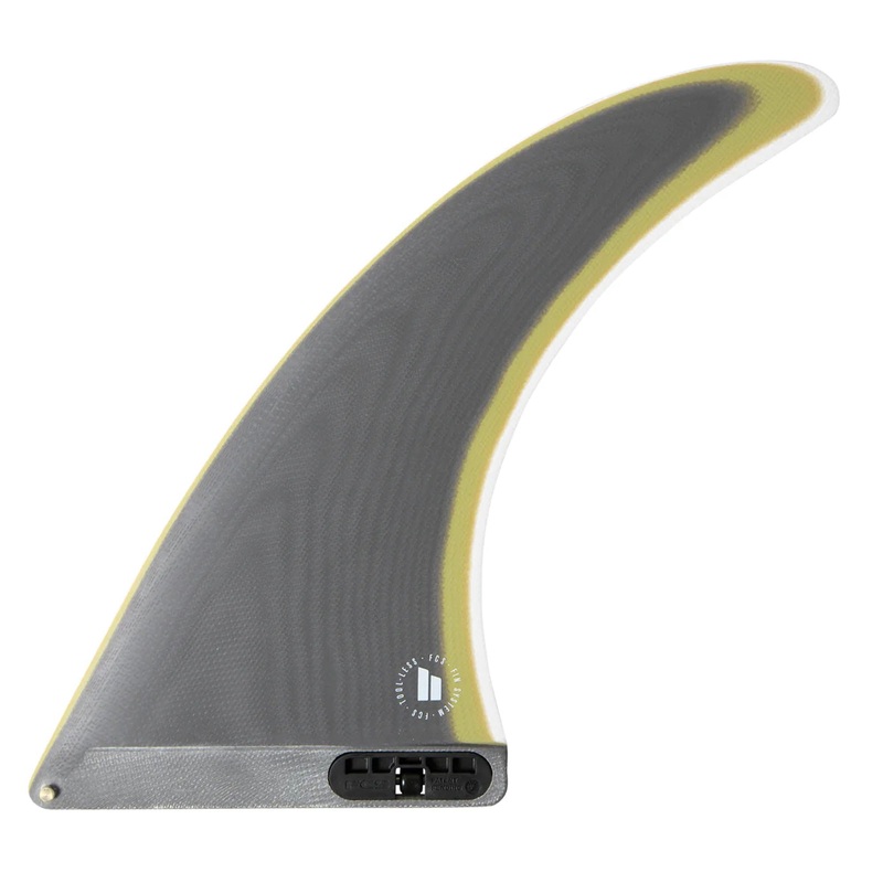 FCS II Clique Performance Glass Longboard Fin – 8″/Charcoal