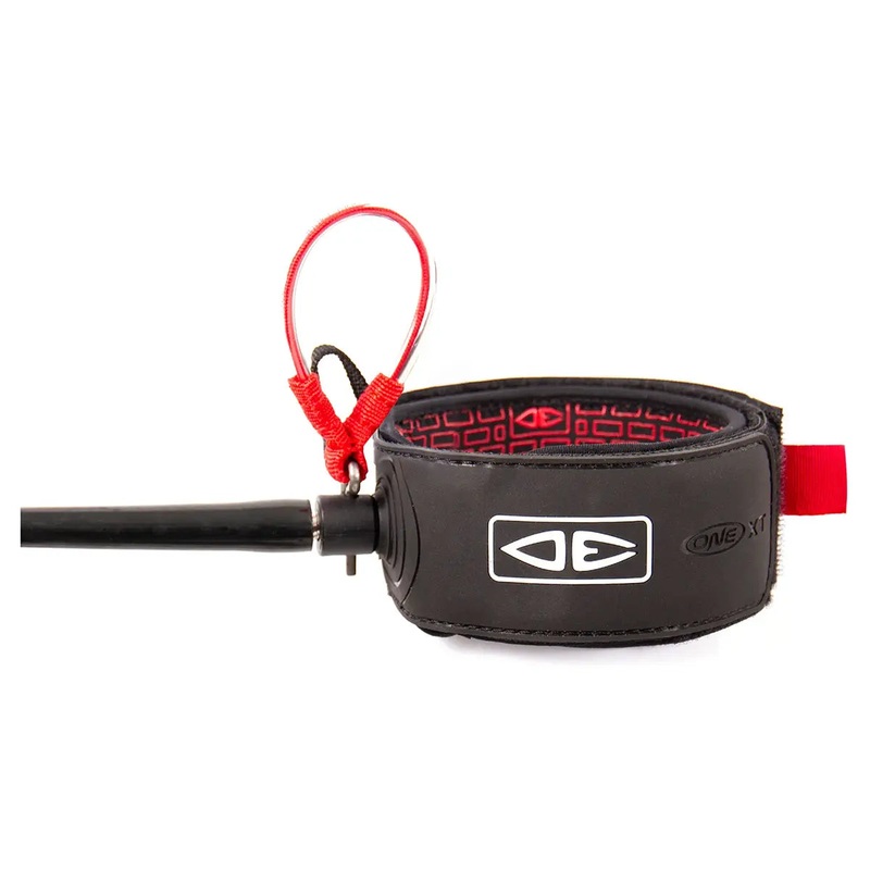 Ocean & Earth Big Wave One-XT Pin Release Leash- 8ft – Black