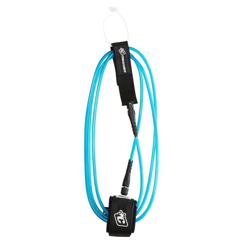 Creatures of Leisure 10ft Longboard Knee Leash – Blue/Black