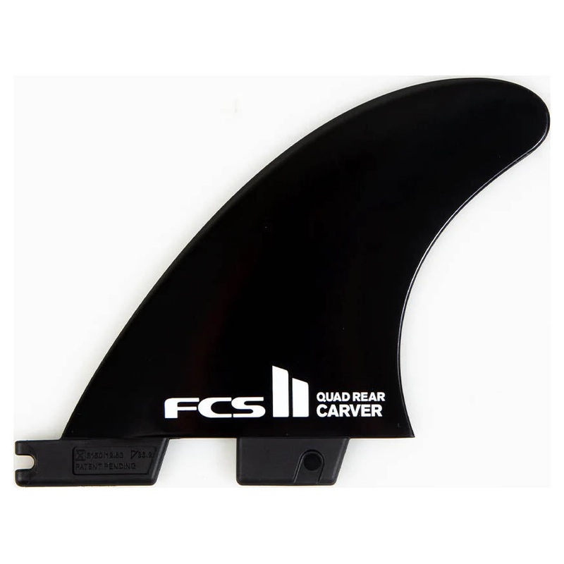 FCS II Carver Glass Flex Quad Rears – Medium